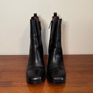 Sarto Leather Heeled Boots